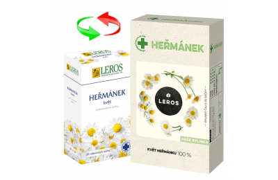 LEROS Heřmánek květ 20x1г - Цвет ромашки лекарственной в пакетиках
